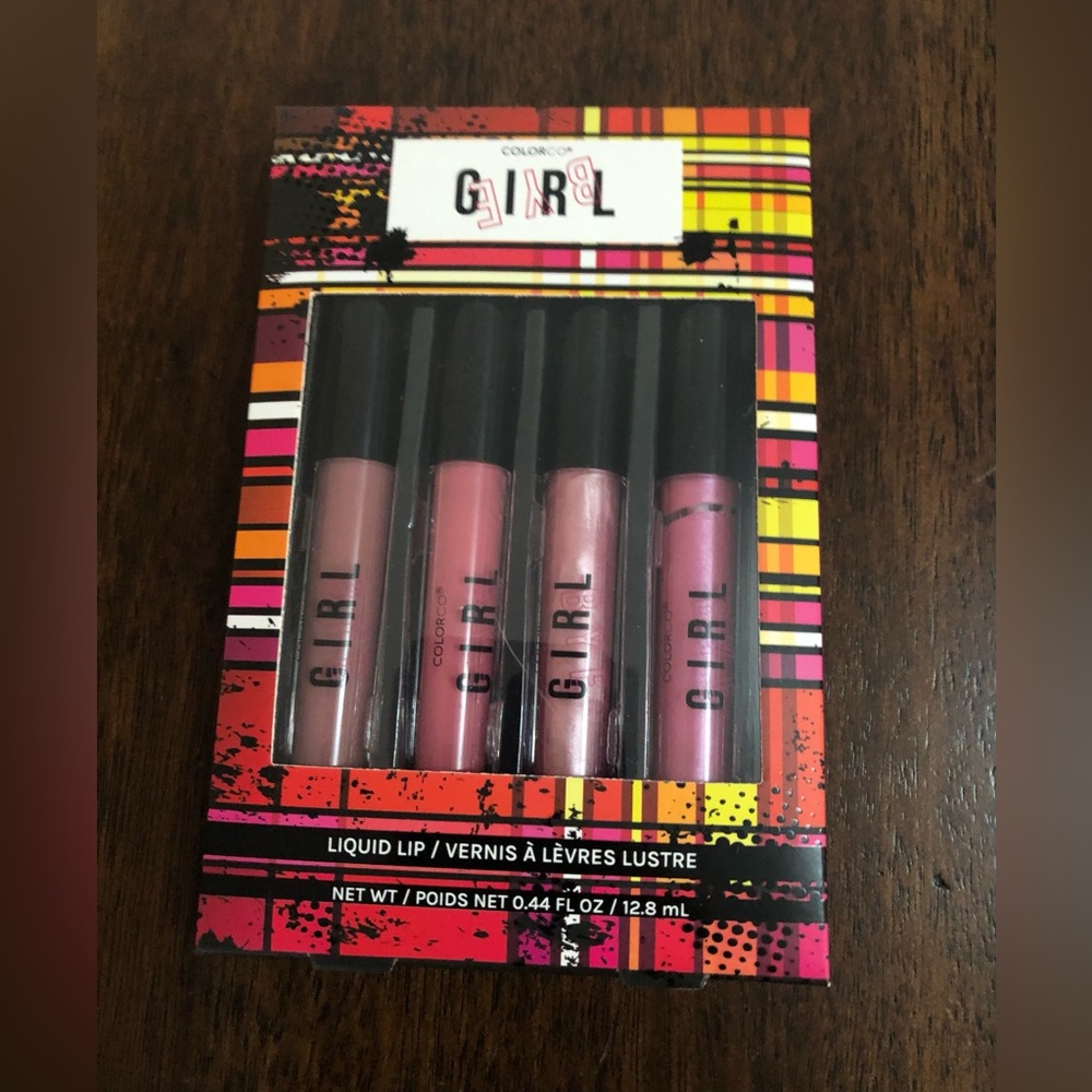 Colorco Girl 4 PCs Liquid lipsticks. Size 0.44oz